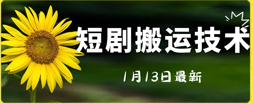 最新短剧搬运技术，电脑手机都可以操作，不限制机型-指尖网