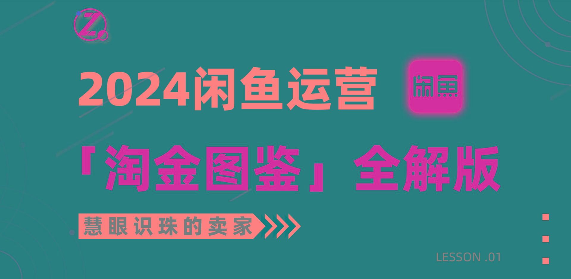 (9738期)2024闲鱼运营，【淘金图鉴】全解版-指尖网