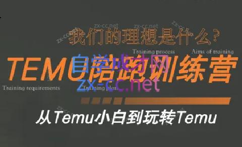 苗苗·拼多多跨境（temu）课程-指尖网