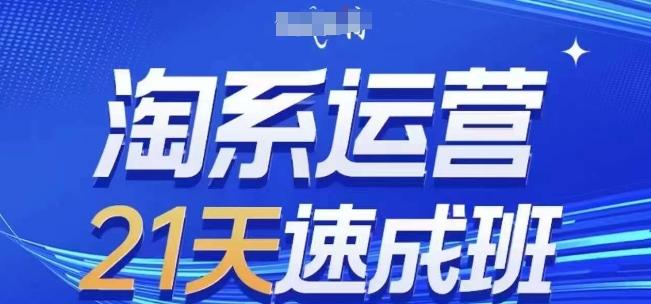 淘系运营21天速成班(更新24年7月)，0基础轻松搞定淘系运营，不做假把式-指尖网