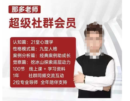 那多老师超级社群会员：开启自我探索之路，提升内在力量-指尖网