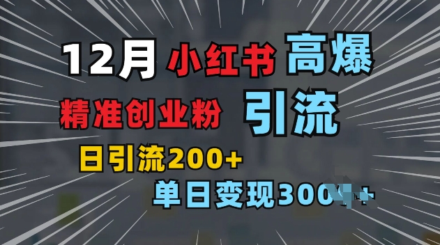 小红书一张图片“引爆”创业粉，单日+200+精准创业粉 可筛选付费意识创业粉【揭秘】-指尖网